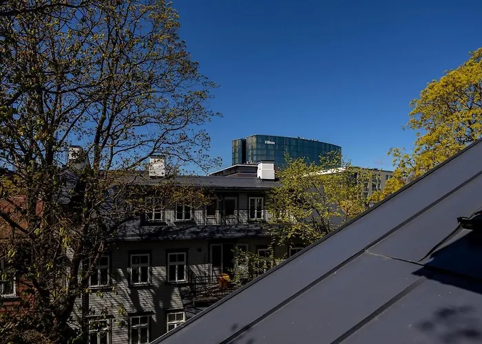 Modern Flat In A Courtyard Апартаменты Таллин